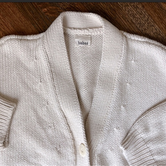 ✖️SOLD✖️babaa cardigan no.22 natural - Picture 8 of 9